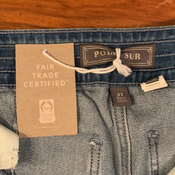 JCrew high rise, wide leg jeans - Picture 3 of 4